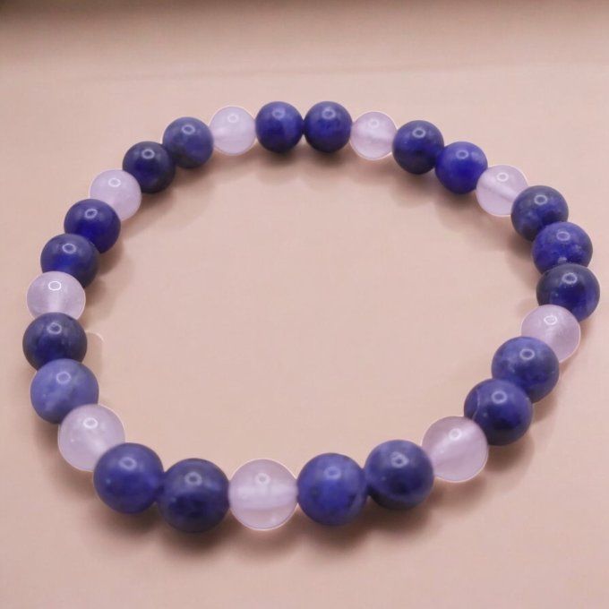 Quartz Rose - Sodalite