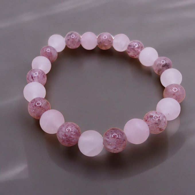 Quartz Rose - Quartz Fraise