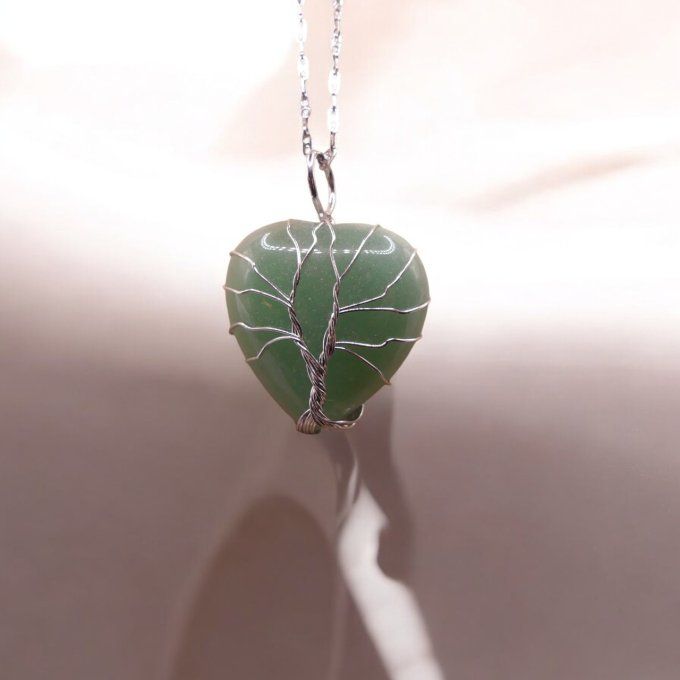 Collier Aventurine verte