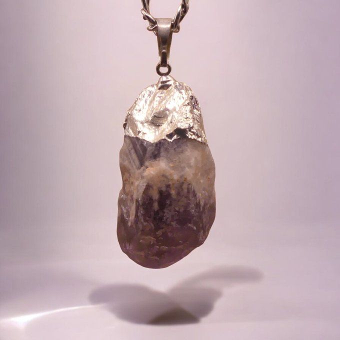 Collier Améthyste brut