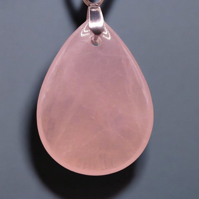 Collier Quartz Rose