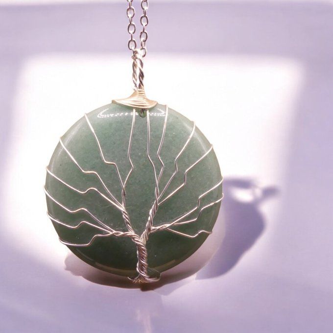 Collier Arbre de Vie en Aventurine