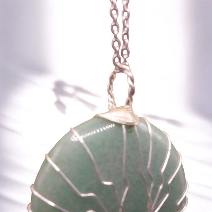 Collier Arbre de Vie en Aventurine