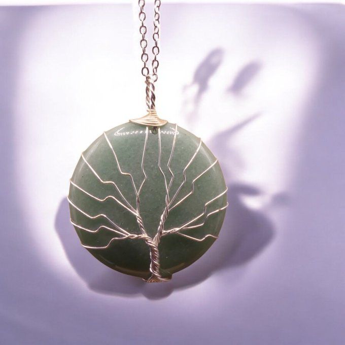 Collier Arbre de Vie en Aventurine