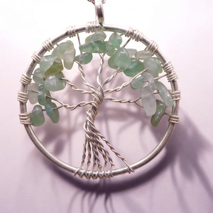 Collier Arbre de Vie en Aventurine