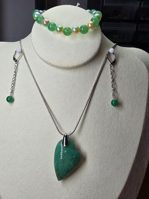 Parure Aventurine