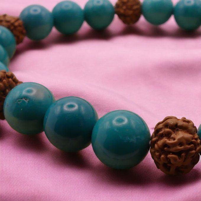 Turquoise et Oeil de Rudra