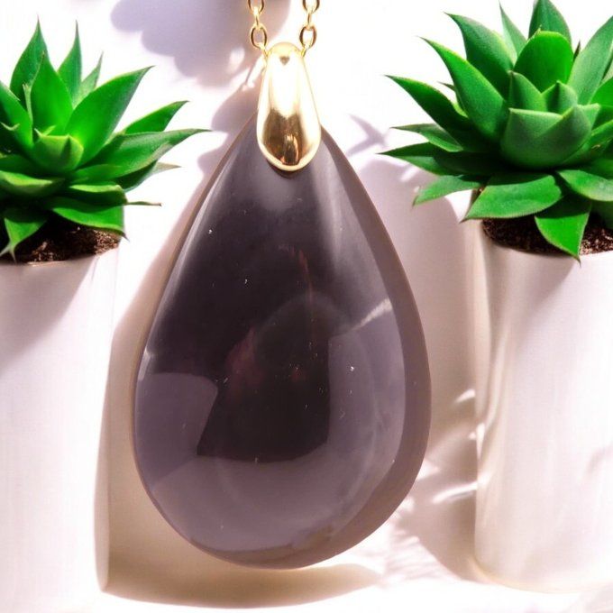 Collier Obsidienne Oeil Céleste