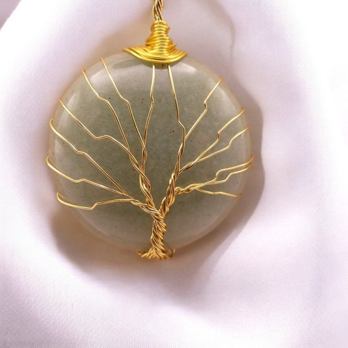 Collier Arbre de Vie en Aventurine