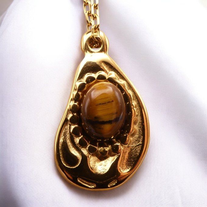 Collier Oeil du Tigre