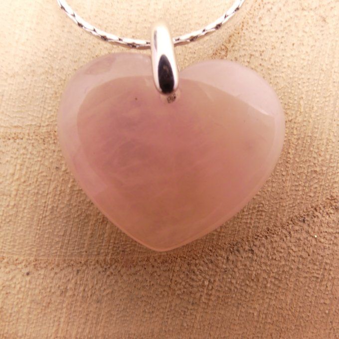 Collier Quartz Rose