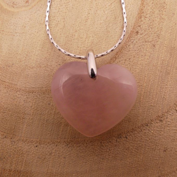 Collier Quartz Rose