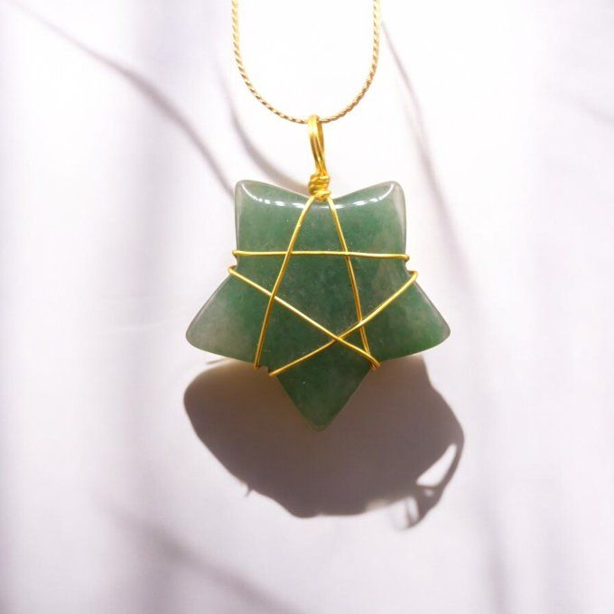 Collier étoile Aventurine