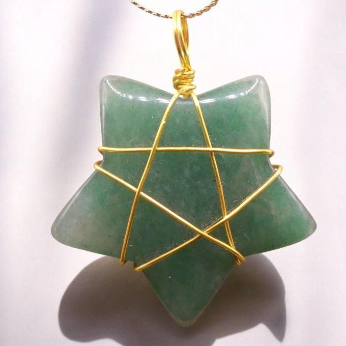 Collier étoile Aventurine