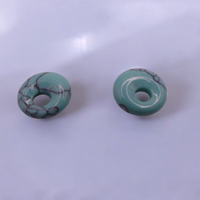 Donuts Howlite Turquoise